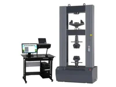 Computer Controlled Single-Column Tensile Testing Machine Image 1